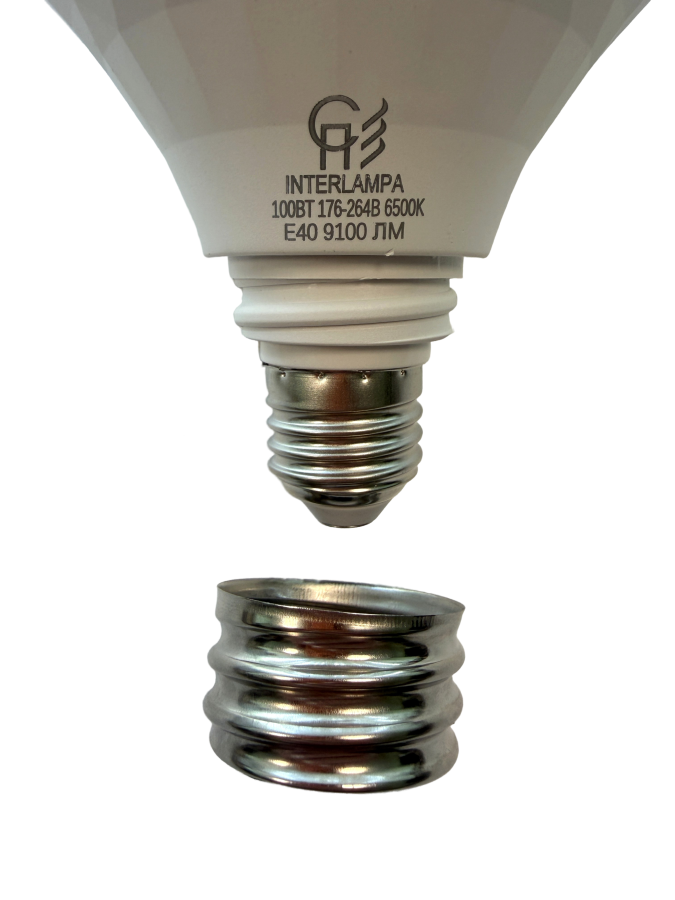 100 W LED (176-264 V) 6500К 9100 Лм Е27/Е40