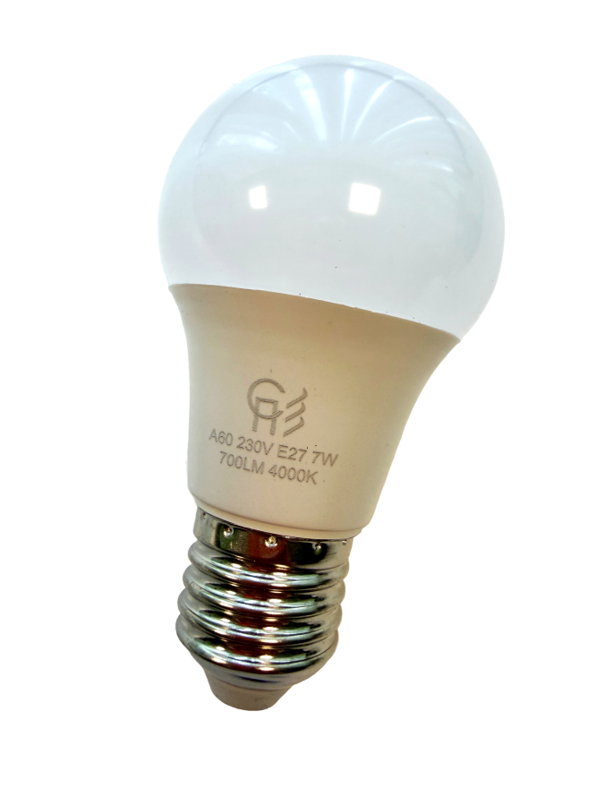 LED лампа E27 7W 230V 4000K 700 Лм