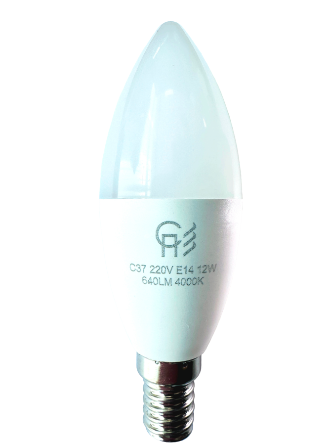 LED лампа E14 12W 4000K 176-264V свеча